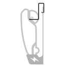 Grimsholm Veggoppheng til Husqvarna Automower 305 (2020-) / 310 MKII (2022-) / 315 MKII (2022-) / 405X / 415X - Fixselv.no 