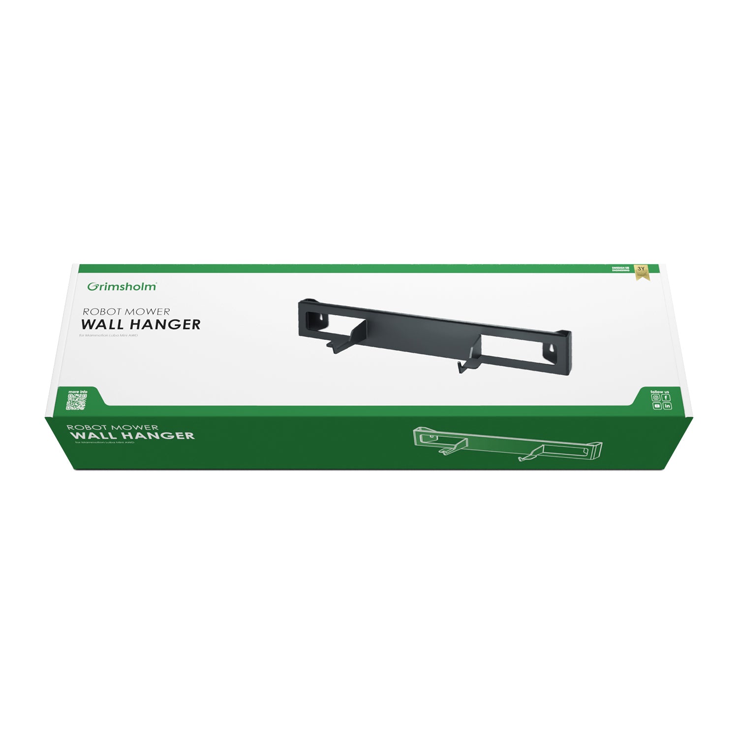 Grimsholm Veggoppheng til Mammotion Luba Mini AWD