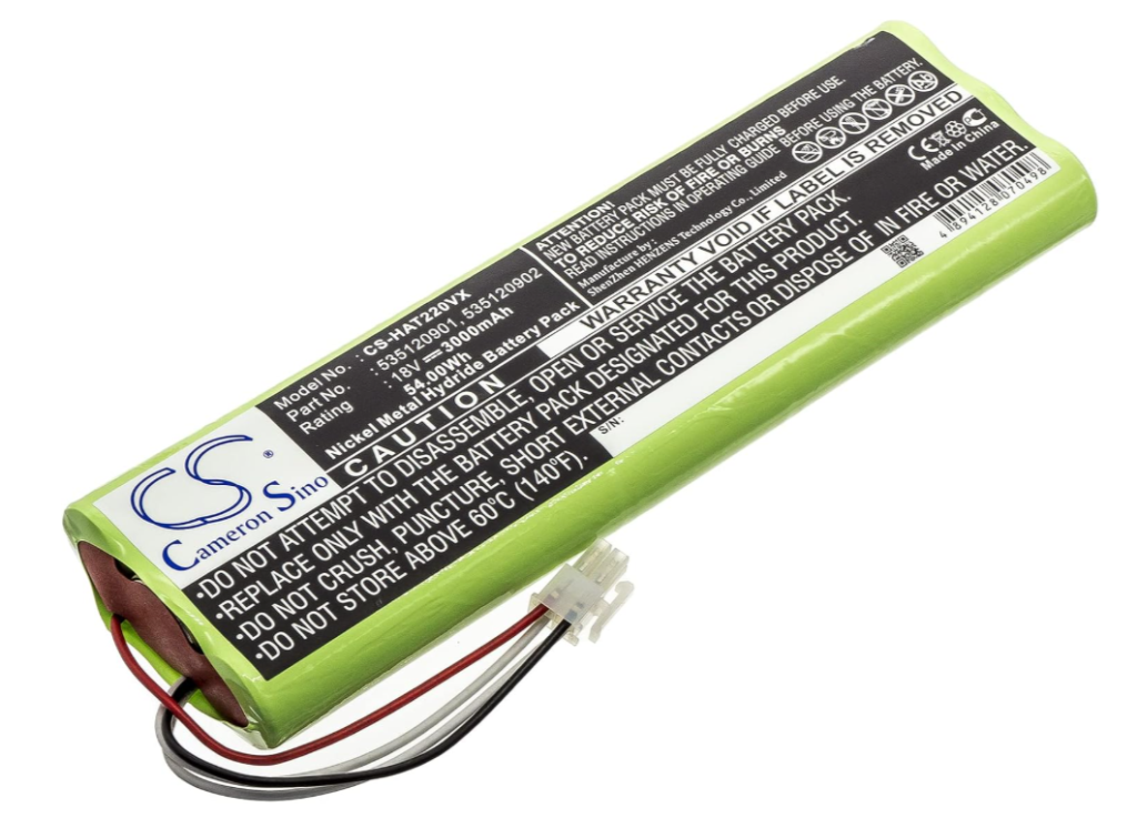 Batteri til Husqvarna Automower 220 / 230 / 260 & G2-serie – 18V 3000mAh