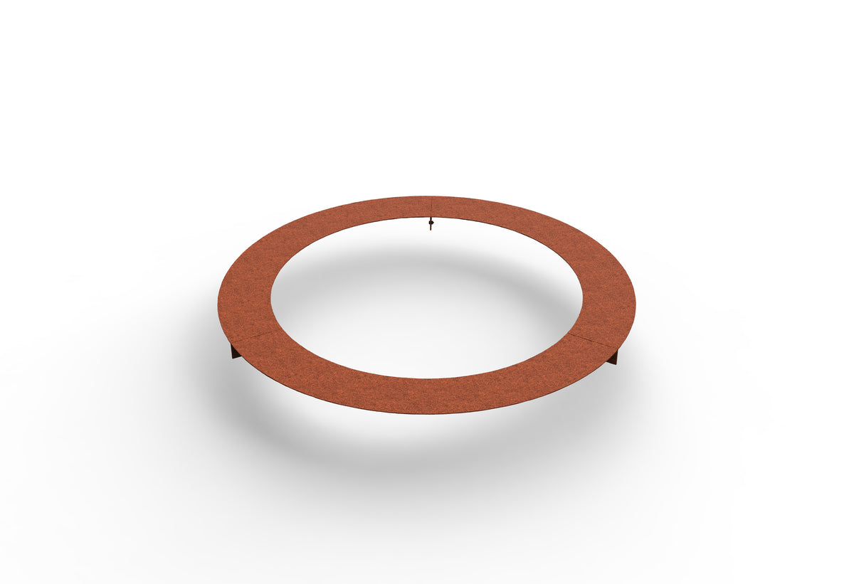 Turftech trering i cortenstål – 90/120 cm