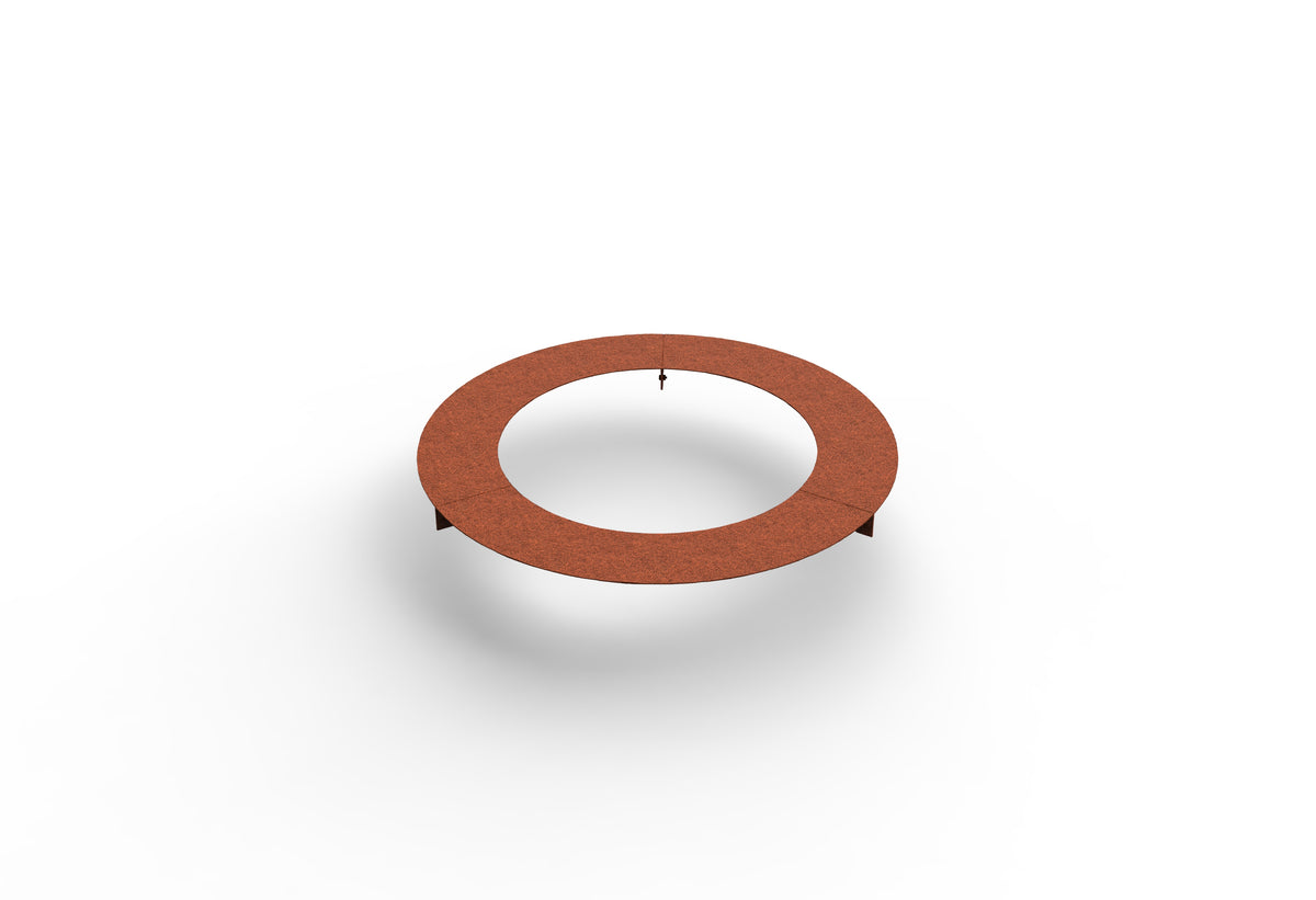 Turftech trering i cortenstål – 60/90 cm