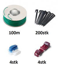 Turftech installasjonssett robotgressklipper – 100 m begrensningskabel - Fixselv.no 