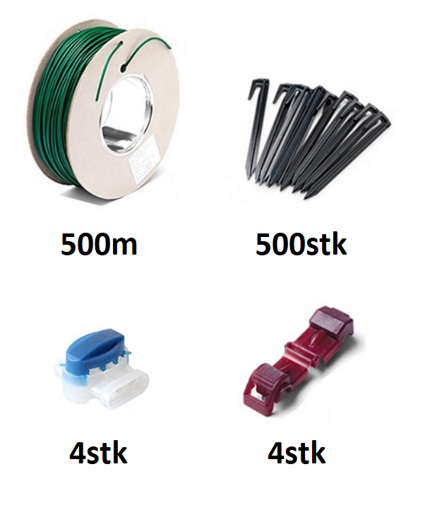 Turftech installasjonssett robotgressklipper – 500 m begrensningskabel