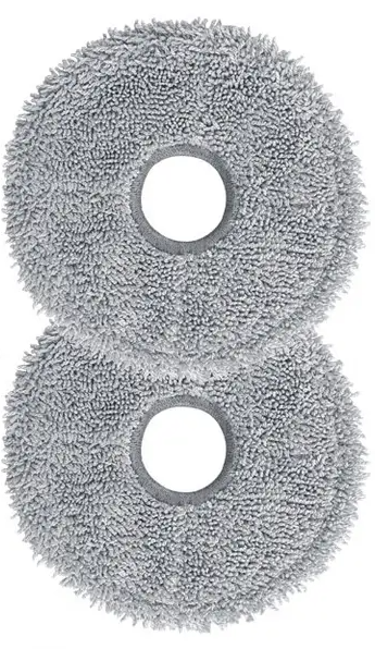 2pk Mopper til Roborock QRevo