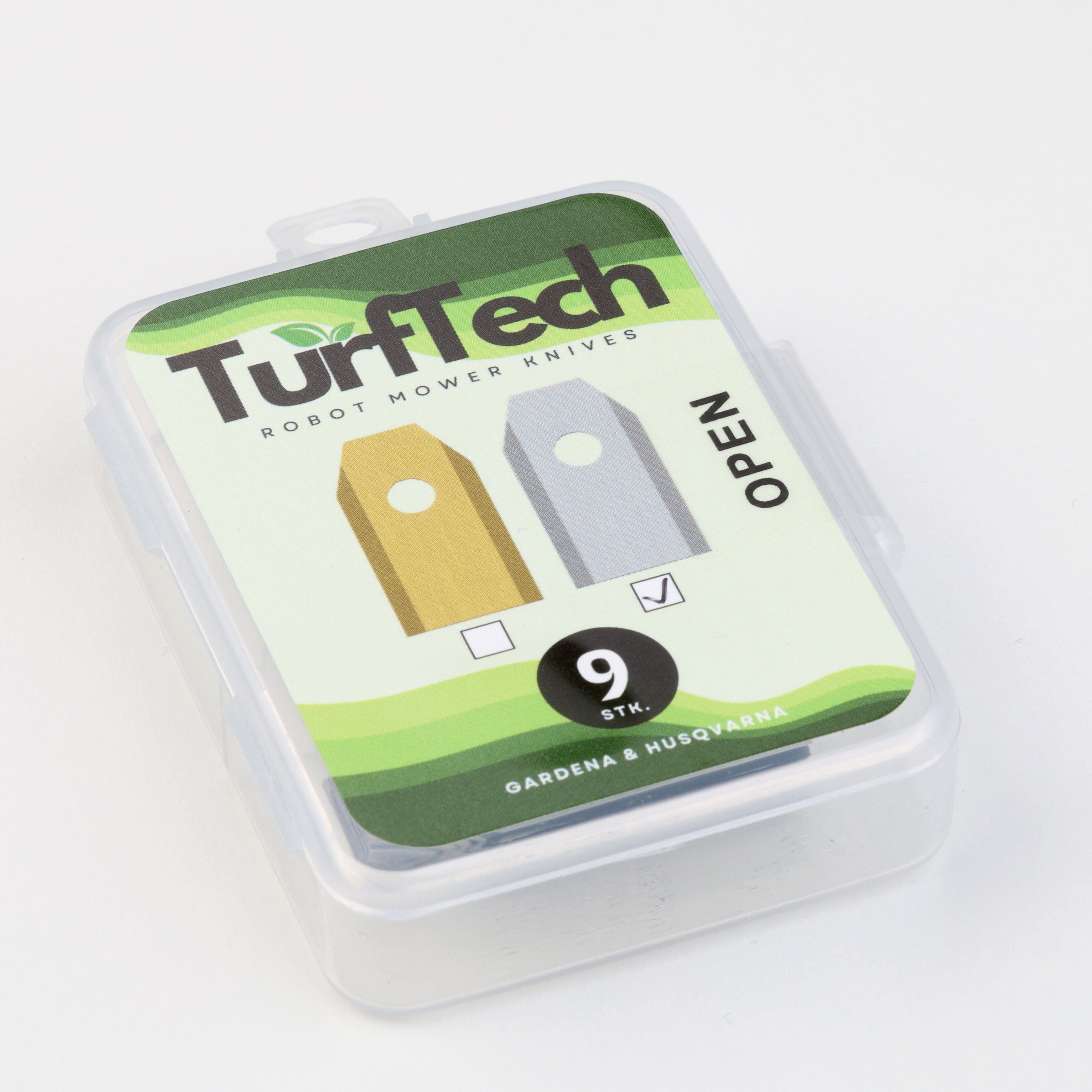 9pk kniver til Gardena, Husqvarna, Segway, McCulloch & Cramer