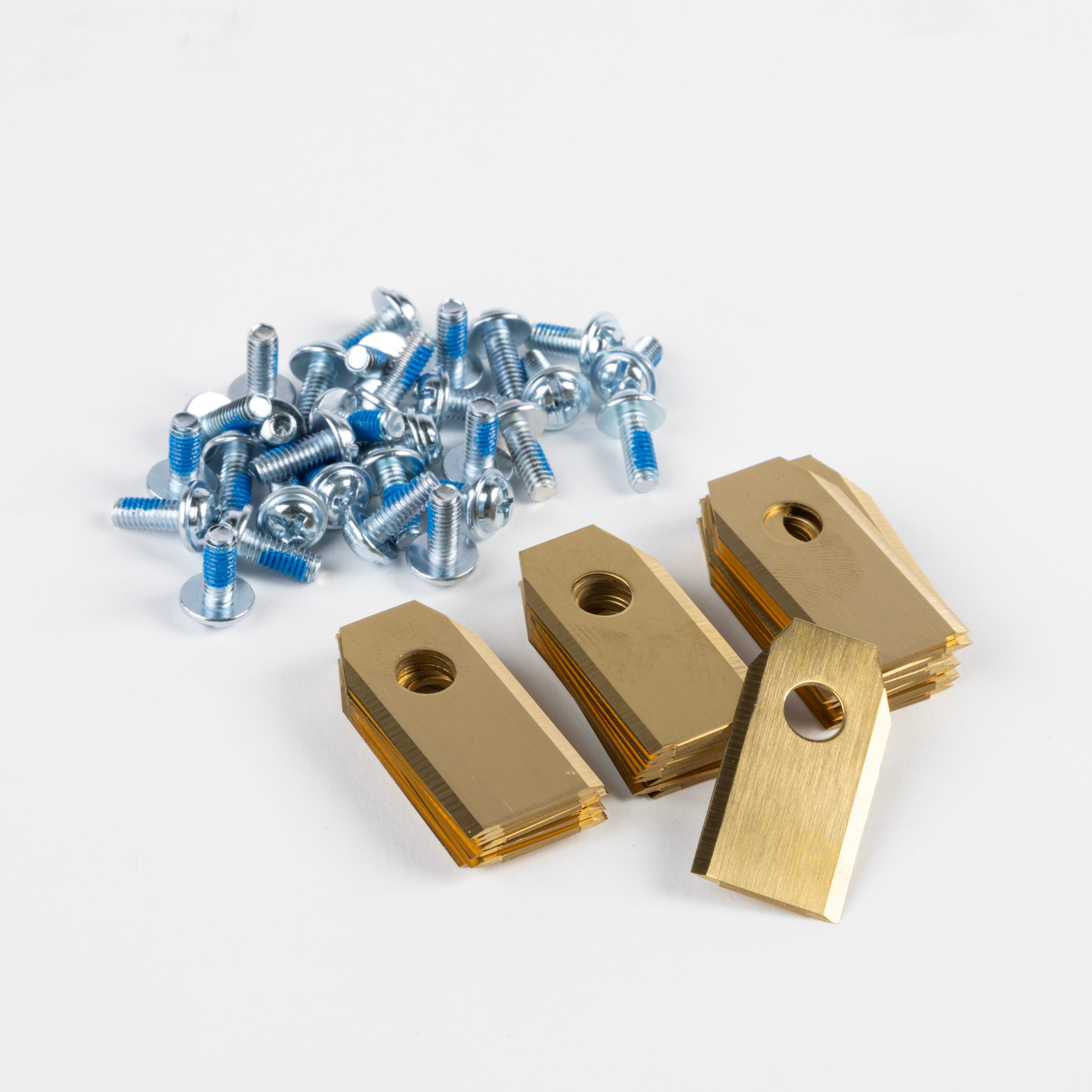 30pk Titanbelagte kniver til Ecovacs Goat