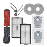 Vedlikeholdssett til Roborock Saros 10R, Saros 20 & QRevo Edge/Curv 2 Pro inkl. mopper og støvsugerposer - Fixselv.no 