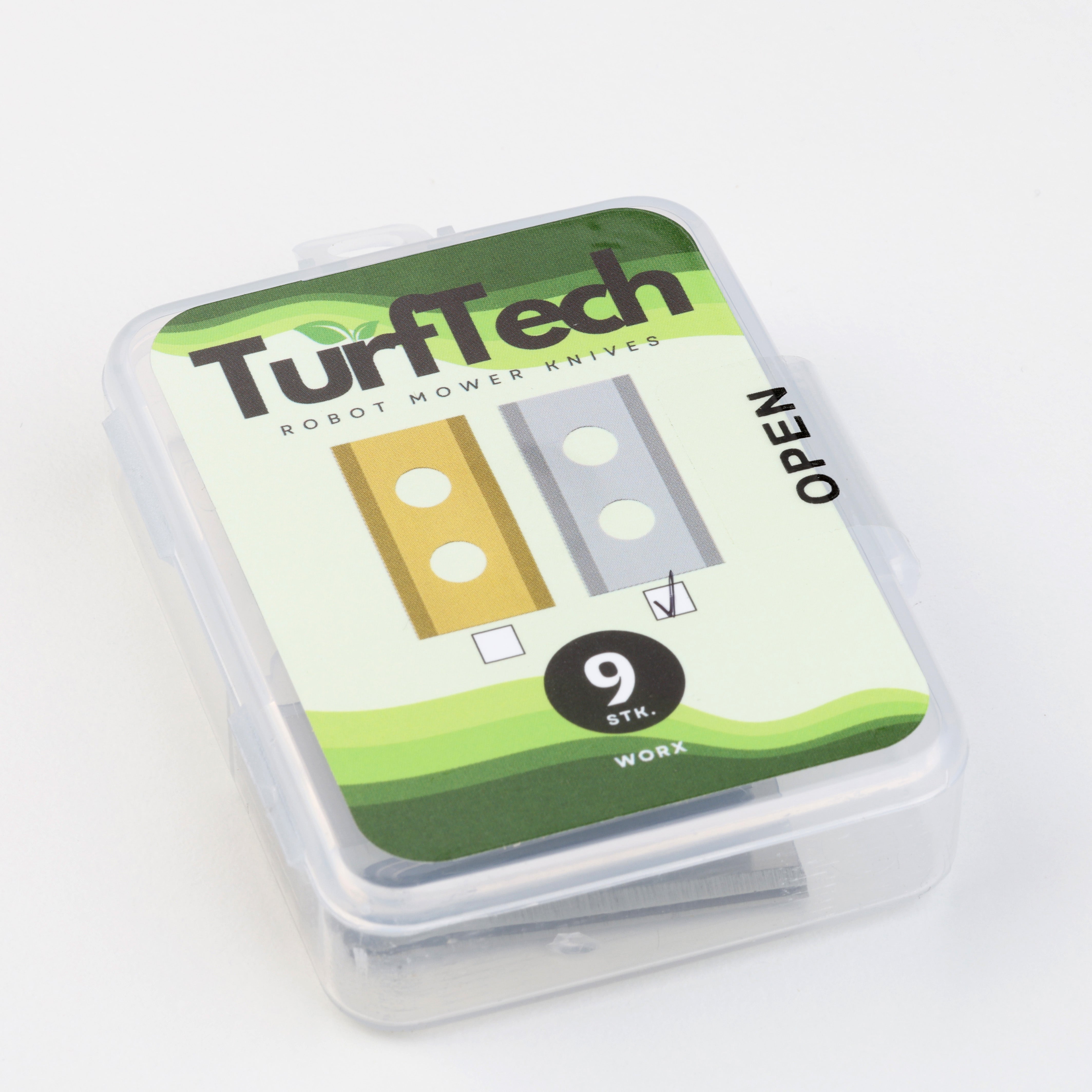 9pk kniver til Worx Landroid, Grouw og Point